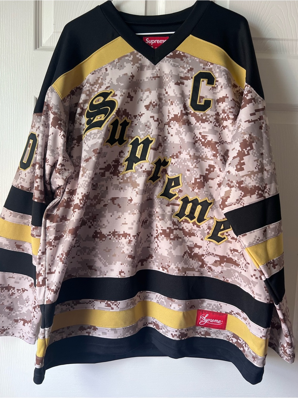 Supreme Fire & Ice Hockey Jersey Digi Camo